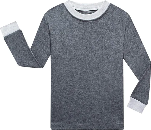 Miniatura 2 de Benaive Pijama para niños, pijama de algodón para niño, conjunto de pantalones de 4 piezas para niños