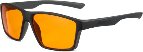 Cyxus Gafas de juego para hombres y mujeres, lentes de luz azul para pantalla de computadora, reducen la fatiga ocular y duerme mejor 8303