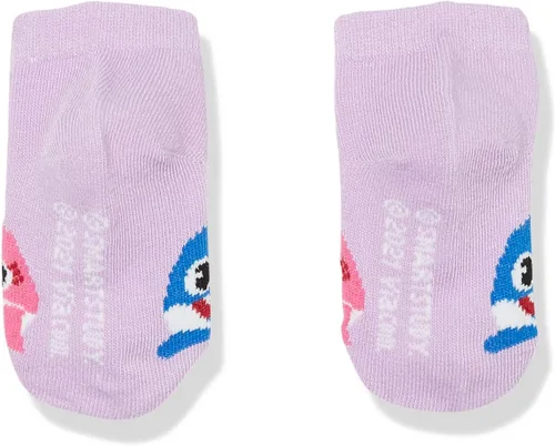 Miniatura 2 de Nickelodeon Paquete de 5 calcetines cortos unisex para bebé Shark