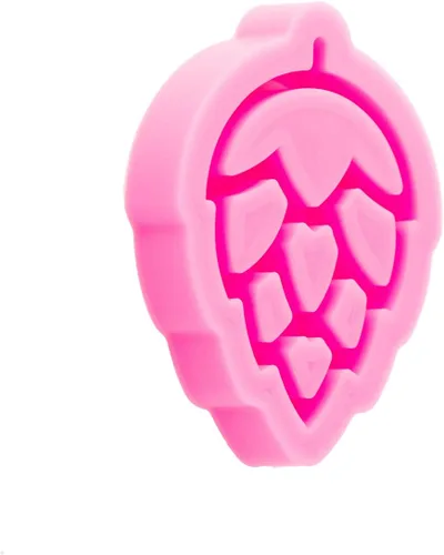 Miniatura 3 de Molde de silicona para llavero de piñas brillantes y brillantes, moldes de arcilla de chocolate para pudín de bricolaje, etiqueta de equipaje