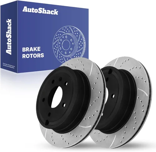 Miniatura 8 de AutoShack Rotores de freno recubiertos Kit de repuesto para Suzuki XL-7 2007-2009 Chevrolet Equinox 2012-2015 Captiva Sport 2008-2010 Saturn Vue