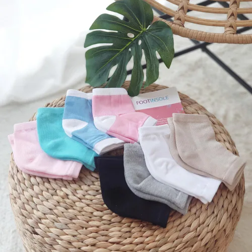 Miniatura 6 de Calcetines hidratantes de talón de gel para reparar el talón seco y agrietado, suaviza, calma y revitaliza tus pies, para hombres y mujeres