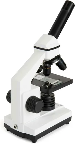 Miniatura 5 de Celestron Microscopio compuesto 44128 CL-CM800, aumento 40x-800x, blanco