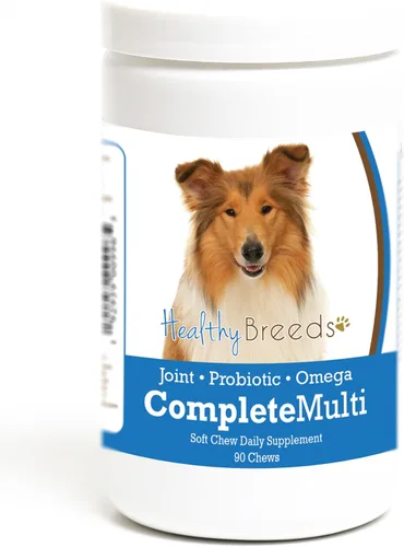 Miniatura 251 de Healthy Breeds Pug todo en uno multivitamínico suave masticable 60