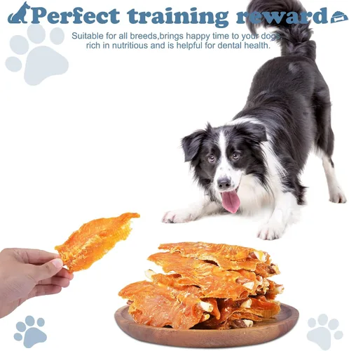 Miniatura 6 de Cecina de pollo con palitos de cuero crudo Twist para perros, 32 onzas, masticables de pechuga de pollo real con alto contenido de proteínas
