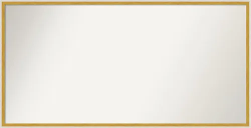 Miniatura 439 de Amanti Art Espejo de baño blanco para sobre el fregadero, 32 x 45 pulgadas, espejo de tocador rectangular blanco esbelto, marco de madera moderno