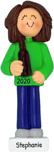 Miniatura 4 de Elves - Adornos personalizados para bebidas 2025 – Adornos de Navidad de cerveza para bebidas, cerveza para árbol de Navidad, bebida para adultos