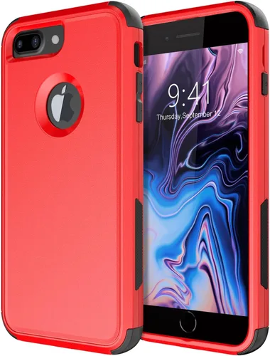 Miniatura 9 de Diverbox Funda [A prueba de golpes] [A prueba de caídas] [A prueba de polvo], Cubierta de protección resistente para teléfono para Apple iPhone 8