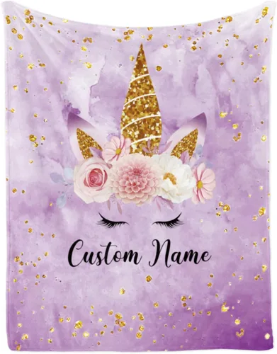 Miniatura 33 de Manta de bebé de elefante personalizada con nombre para niño, manta de nombre personalizada para niño recién nacido, manta de franela suave, regalo
