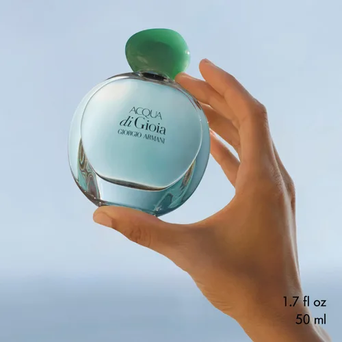 Miniatura 4 de Armani Beauty – Acqua di Gioia – Eau de Parfum – Fragancia floral afrutada para mujer – Limón Primofiore, jazmín acuático, notas de madera de cedro