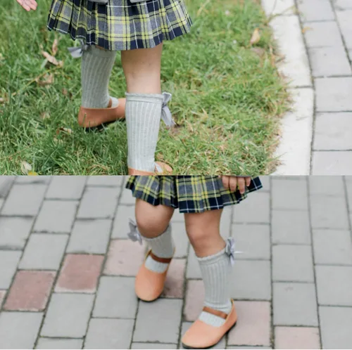 Miniatura 5 de DRESHOW BQUBO - Calcetines de vestir para bebé, calcetines de algodón para niñas pequeñas