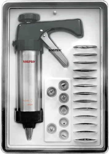 Miniatura 5 de Norpro 3299 S/S - Prensa para galletas/glaseado con estuche