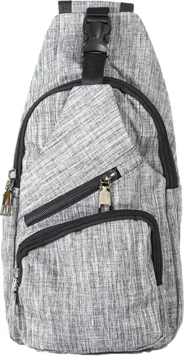 Miniatura 48 de Nupouch Mochila cruzada antirrobo, carga USB, mochila ligera para viajes, senderismo, todos los días