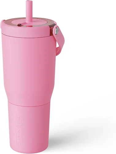 Miniatura 27 de BrüMate Resa - Vaso de viaje 100% a prueba de fugas de 25 onzas con asa y pajilla, popote SoftSip flexible, funda de silicona para mayor
