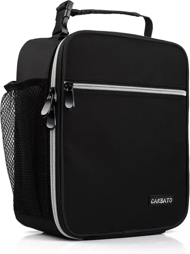 Miniatura 9 de Bolsa de almuerzo, caja de almuerzo aislada duradera, bolsa tipo tote reutilizable para adultos, bolsa de almuerzo para hombres, mujeres, adultos