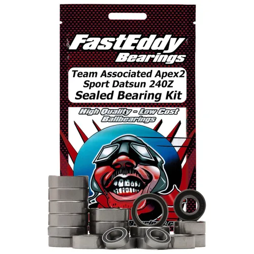 FastEddy Bearings Compatible con el kit de rodamientos sellados Apex2 Sport Datsun 240Z de Team Associated