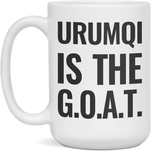 Miniatura 3 de Urumqi Is The G.O.A.T. Coffee Mug, 11-Ounce White