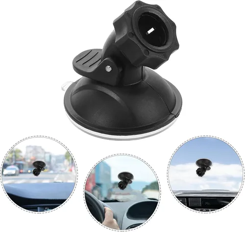 Miniatura 8 de Car Dashboard Cam Mount Suction Cup Holder with 360° Ball Head Base for Windshield, High Temperature Resistant Car Camera Mounting System for
