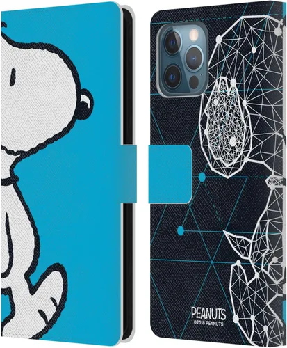 Miniatura 225 de Head Case Designs Funda de piel con licencia oficial de Peanuts Snoopy & Woodstock Balloon Halfs and Laughs para Apple iPhone 7/8/SE 2020 y 2022