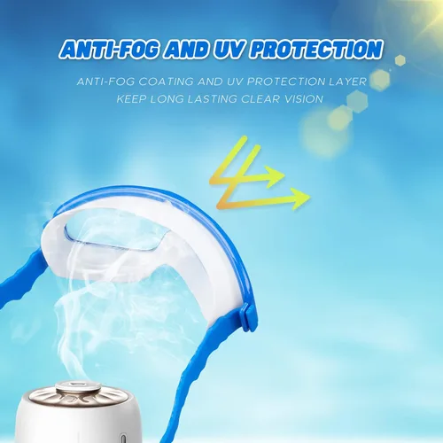 Miniatura 3 de KAILIMENG Gafas de natación para niños, paquete de 2 gafas de natación para edades de 3 a 15 años, antivaho y anti-rayos UV Cear de visión amplia