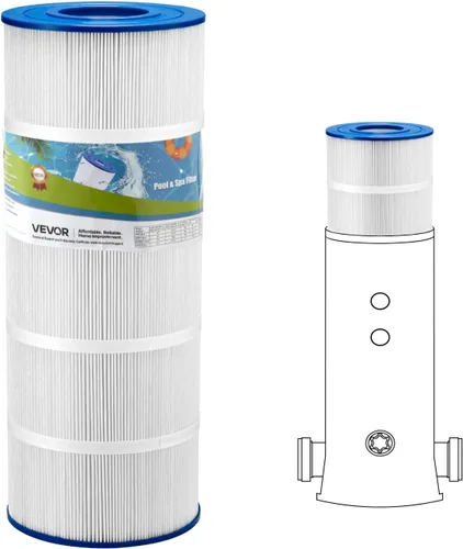 Miniatura 17 de VEVOR Depósito de filtro de piscina Pro 2026 y elemento para piscinas sobre el suelo y enterradas, sistema limpiador grande de 520-525 pies