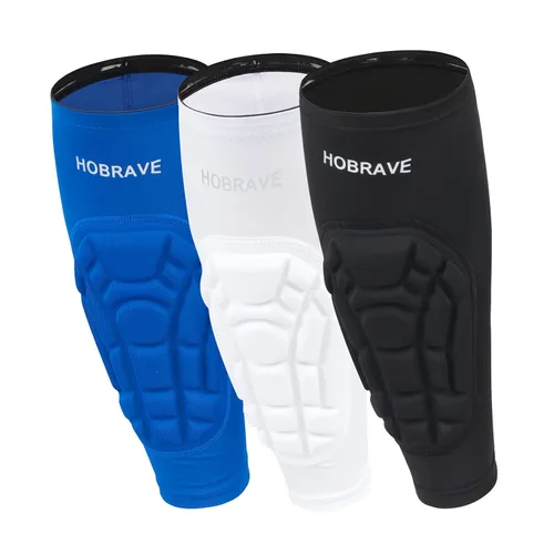 Miniatura 4 de HOBRAVE Espinilleras acolchadas para par deportivo