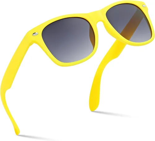 Retro Rewind Lentes de sol para niños y niñas de 3 a 12 años, inastillables, UV400, lentes de sol para niños pequeños