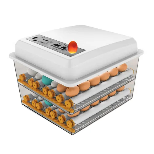 Incubadora de huevos, incubadora de huevos con giro automático de huevos y control de humedad, criador de aves de corral para pollos, patos y