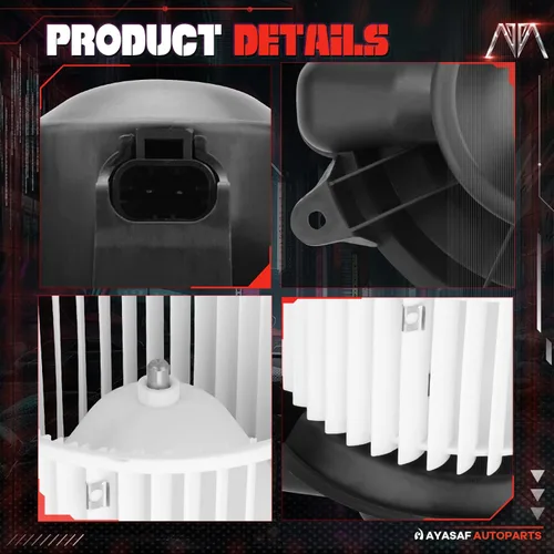 Miniatura 3 de 700101 Conjunto de motor de soplador HVAC para Chevy (GMC) Silverado 1500/2500 (HD)/3500 Classic, Sierra 1500 (HD)/2500 (HD)/3500, para Avalanche