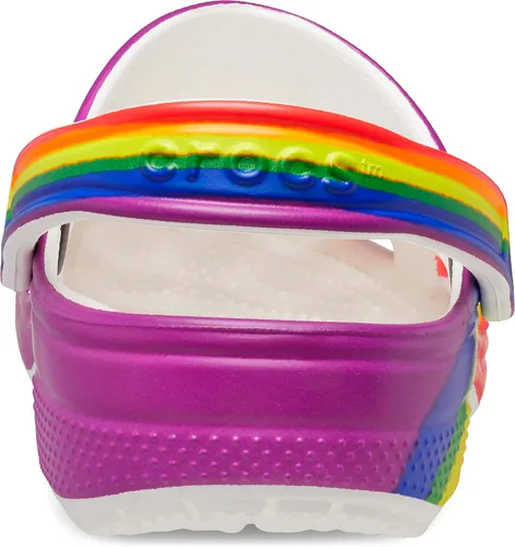 Miniatura 2 de Crocs Unisex-Adult Classic Rainbow Dye Clog