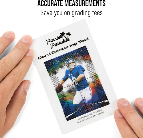 Miniatura 2 de Passive Paradise Herramienta de centrado de clasificación de tarjetas - Kit de preinspección de envío de tarjetas comerciales deportivas