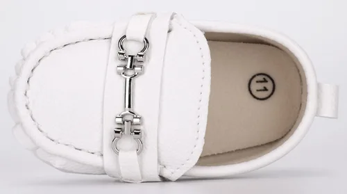 Miniatura 4 de Zapatos para bebés y niñas, mocasines Oxford para recién nacidos, adorables zapatos de cuna para niños pequeños, zapatos de cuna para precaminantes