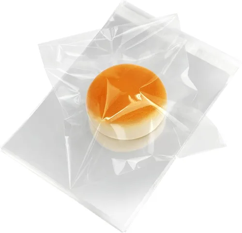 Morepack Bolsas de celofán autosellantes autoadhesivas, 5 x 6 pulgadas, bolsas transparentes resellables para galletas para regalo, 200 unidades