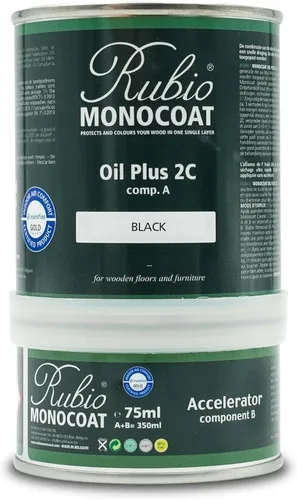 Miniatura 85 de Rubio Monocoat Tinte y acabado para madera de 650 pies cuadrados - Niebla Oil Plus 2C Aceite de linaza de secado rápido, ecológico