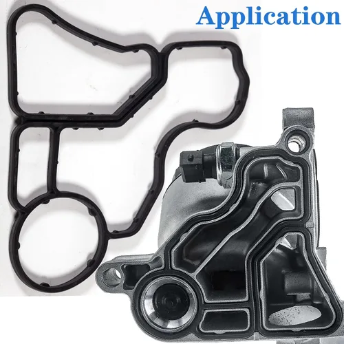 Miniatura 3 de 11427525335 para BMW 328I 3.0L Junta de enfriador de aceite 11427537293 Junta de filtro de aceite BMW X3 X4 X5 Z4 128i 323i 328xi 528xi 528i 530I