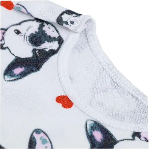 Miniatura 2 de Beide - Pijama unisex de una pieza con gorro para niños y niñas
