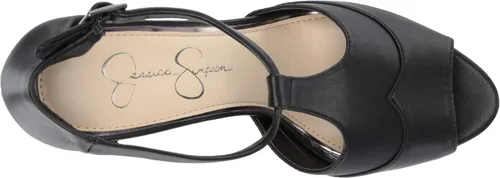 Miniatura 5 de Jessica Simpson Sandalias de plataforma con tacón floral Dany 3 para mujer