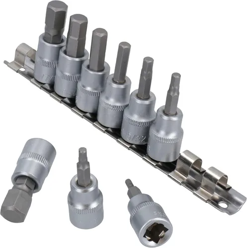 Miniatura 2 de AF Allen/Alan/Allan/Juego de llaves hexagonales/Bit Set 3/8" Imprimir TE077
