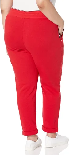 Miniatura 2 de Tommy Hilfiger Joggers suaves y cómodos para mujer en tallas grandes, Escarlata