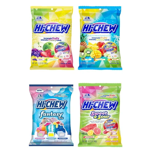 Miniatura 15 de HI-CHEW Mezcla Superfruit, 3.17 oz, 6 piezas, sin gluten, elaborada con sabores de frutas naturales y artificiales
