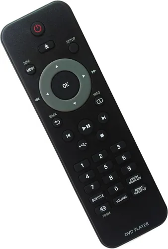 Miniatura 3 de Control remoto de repuesto aplicable para reproductor de DVD Philips DVP3560/F8 DVP4050 DVP6620 DVP3520K DVP3560K DVP3354K DVP3354K/55 DVP3350K
