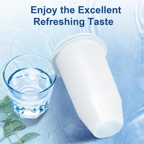 Miniatura 3 de Reemplazo del filtro de agua de 5 etapas mejorado para jarra y dispensador cero, reduce el plomo, cromo, PFOA y PFOS, compatible con ZR-001, ZR-004