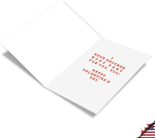 Miniatura 2 de NobleWorks - Paquete de 3 tarjetas de felicitación del día de San Valentín con sobres, divertidos juegos de palabras de amor para hombres y mujeres