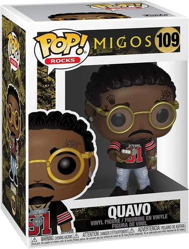Miniatura 3 de Funko Pop! Rocks: Migos - Quavo, Multicolor