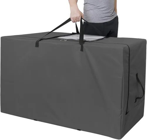 Miniatura 12 de Cuddly Nest Bolsa de Almacenamiento para Colchón Plegable - Funda de Transporte Resistente para Cama de Invitados Tri-Fold