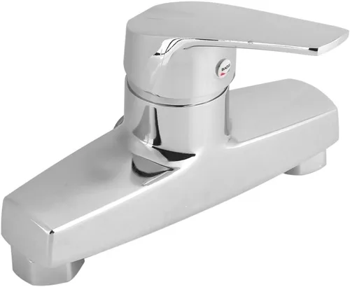 Miniatura 2 de Pomya Grifo de un solo orificio – Grifo de aleación de zinc de 0.630 in para bañera de baño de una sola manija – Grifo mezclador de válvula de ducha