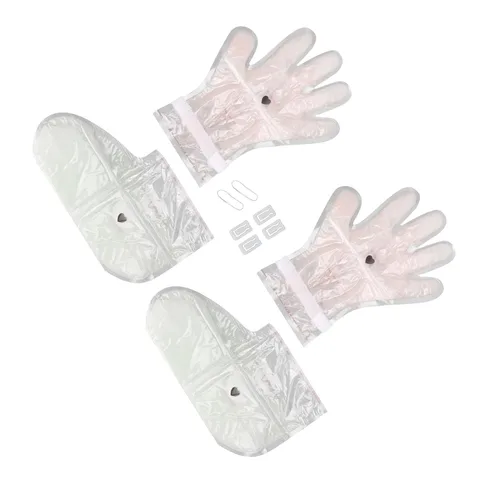 Miniatura 5 de Mascarillas hidratantes para manos y pies, mascarillas hidratantes intensivas para manos y pies, talón agrietado seco para manos, set de regalo