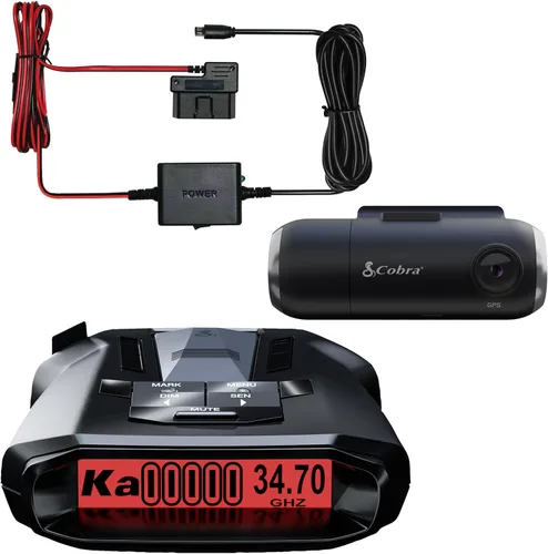 Miniatura 13 de Detector de Radar Láser Cobra RAD 480i – Detección de Largo Alcance, Bluetooth, Compatible con Apple CarPlay y Android Auto, Detección Delantera