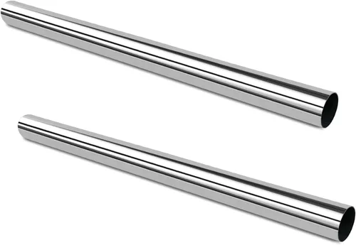Miniatura 11 de GeilSpace Tubo de escape de acero inoxidable 304 de 2.5 pulgadas, tubo recto universal de 36 pulgadas de longitud, cortable y soldable