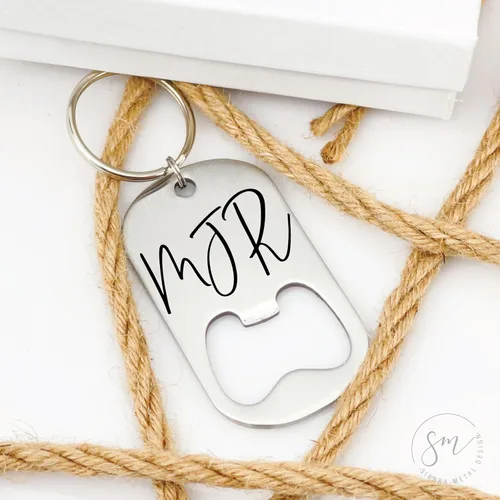 Miniatura 7 de Initials Uncle Of The Bride Bottle Opener Gift Wedding Party Personalized Gift For Uncle Bride From Bride INITIALS-BOTTLE (Uncle of the Bride)